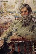 Ilia Efimovich Repin Do not charge the Czech Republic Andrei portrait oil painting